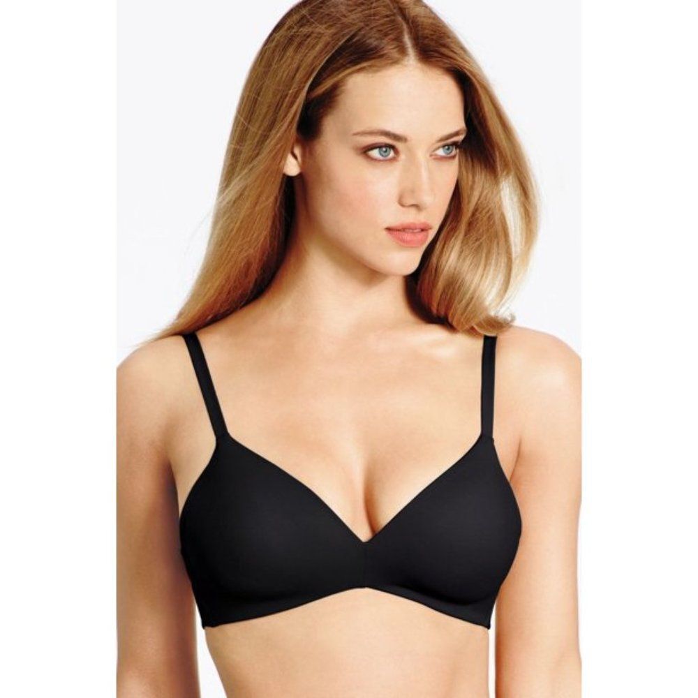 WACOAL 852189 How Perfect Non-Wire Bra Adjustable Lightly Padded Wirefree Nwot